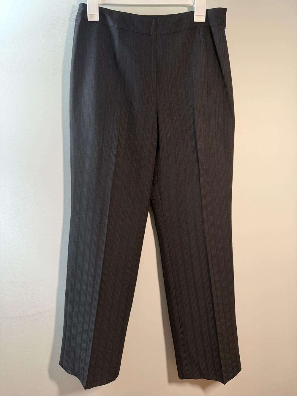 Kasper Women’s Dark Charcoal Pinstripe Dress Pants
